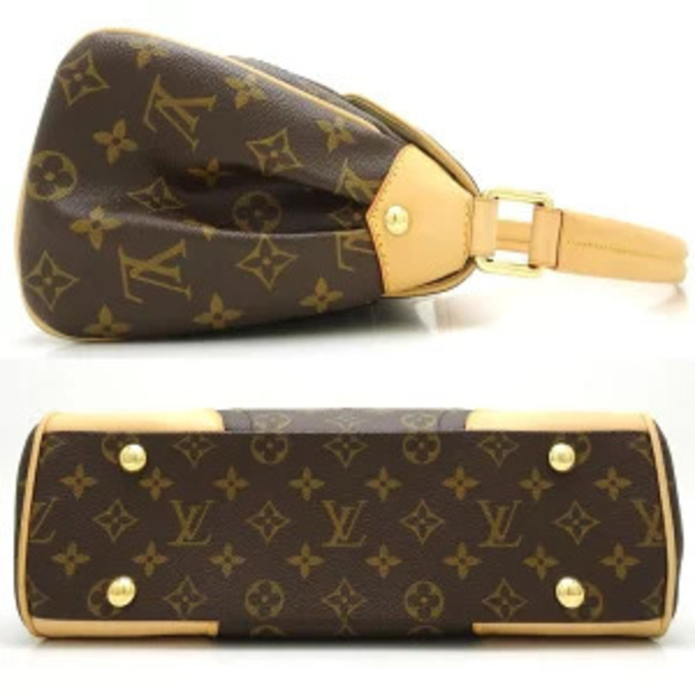 Louis Vuitton Brown Beverly Handbag Monogram